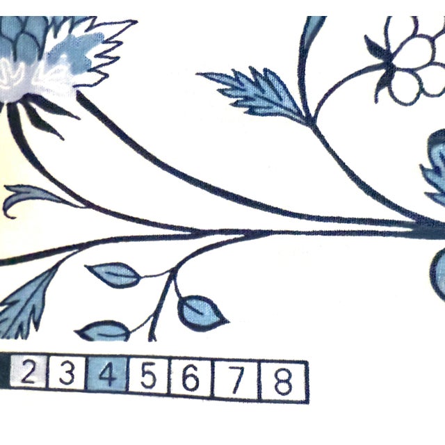 Sister Parish "Titania" Royal Blue 5 Yards For Sale In Miami - Image 6 of 6