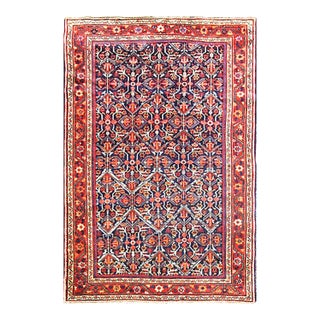Antique Sultanabad Rug, 4'7" X 7' For Sale