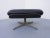 Black Leather Ottoman, Germany, 1960s For Sale - Image 6 of 13