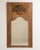 19th Century France Art Nouveau Tan Wood Mirror For Sale - Image 4 of 7