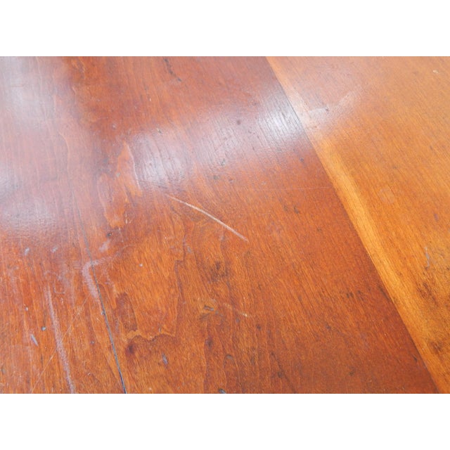 19th Century Bobbin Leg Two Drawer Side Table For Sale - Image 9 of 10