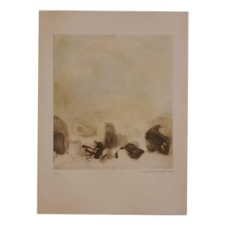 Zao Wou-Ki, The Pond, 1972, Etching For Sale