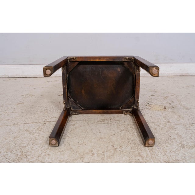 Theodore Alexander Chinoiserie Decorated Flip Top Accent Box For Sale - Image 18 of 18