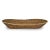 Vintage useful and decorative hand woven tea stained finish rattan oval plate/bowl. Each handmade so each may be slightly...