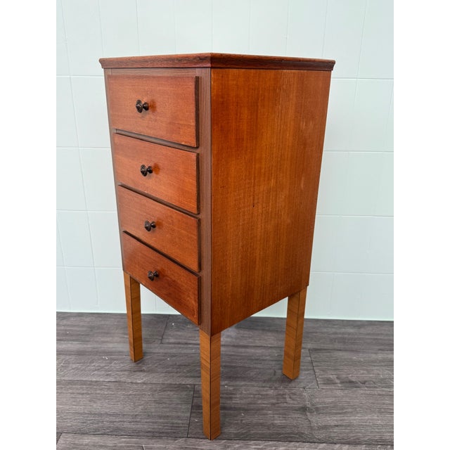 Vintage Italian Wooden Chest of Drawers, 1970s For Sale - Image 11 of 13