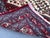 Red Vintage Handmade Shirazi Wool Rug 3'6" X 5' Tribal Caucasian Area Carpet For Sale - Image 8 of 8