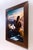 Contemporary One Hundred Years by Austin Howlett | Oil on Artefex panel Woman sitting on a mountain overlooking a landscape. For Sale - Image 3 of 4