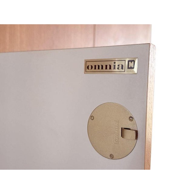 Omnia Wall System in Walnut from Hilker, 1960s For Sale - Image 10 of 11