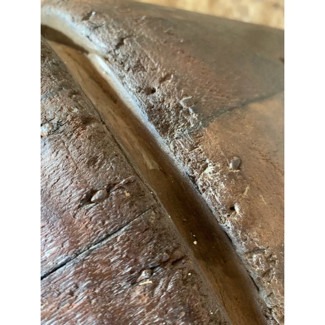 Double Sided Late 19th Century English Industrial Factory Milliner's Felt Hat Mold Form #2 With Patina For Sale In San Antonio - Image 6 of 12