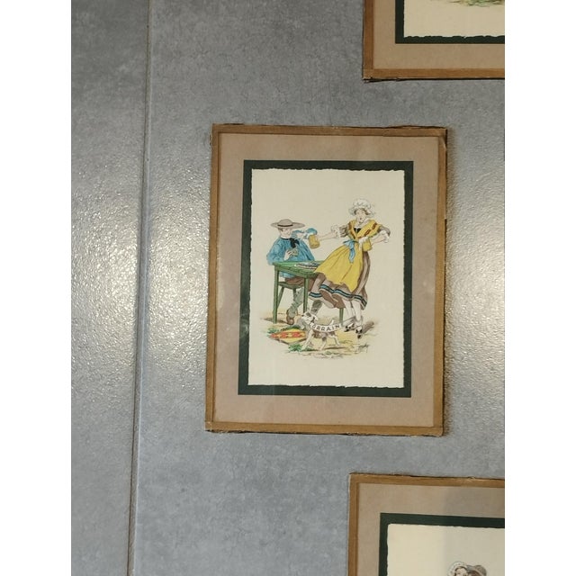 Alfred Renaudin / E. Naudy, Berry, Poitou, Lorraine & Touraine, Early 20th Century, Lithographs, Set of 4 For Sale - Image 17 of 18