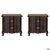 French Walnut Nightstands with Two Drawers, 1890, Set of 2 For Sale - Image 14 of 14