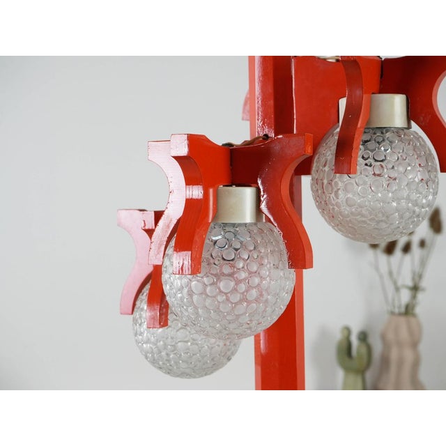 Metal Space Age Pendant Lamp, Italy, 1970s For Sale - Image 7 of 18