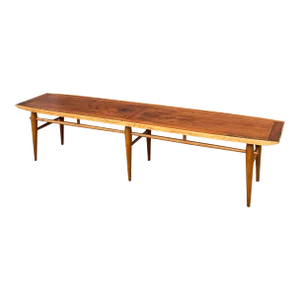 Mid 20th Century Extra Long Two-Toned Tapered Rectangular Coffee Table by Lane AltaVista