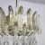 Chandelier with Murano Drops in Silver Frame from Palwa, 1950s For Sale - Image 12 of 14