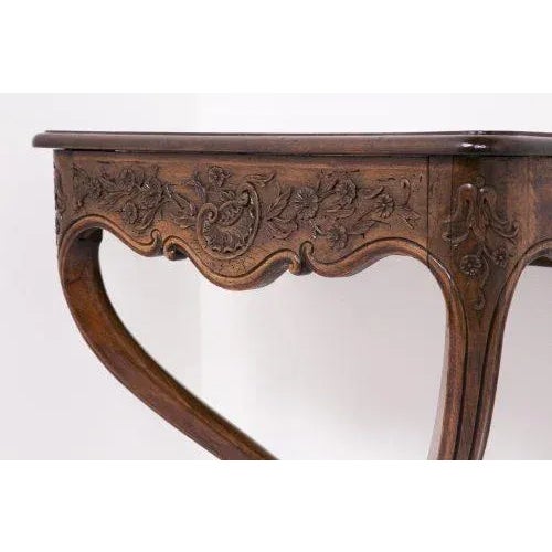 Vintage Wooden French Console For Sale - Image 5 of 10