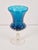 1960s Mid-Century Modern Blue Murano Glass Vase, 1960s For Sale - Image 5 of 10