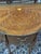 Pair of Vintage Louis XV Style Demilune Nightstands French Inlaid 3 Drawer Tables For Sale In New York - Image 6 of 17