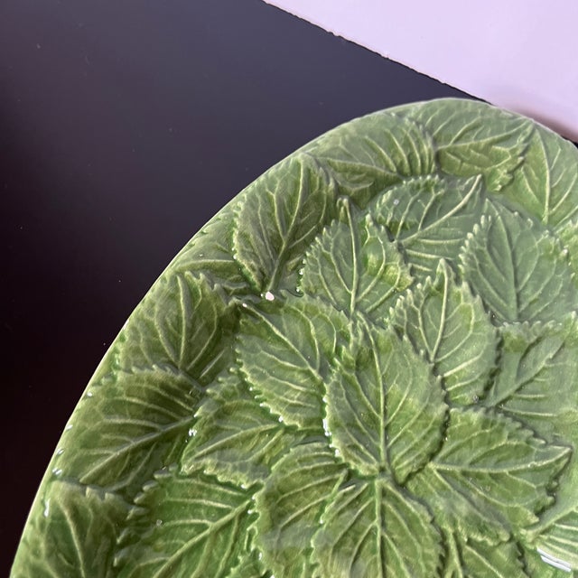 Ceramic Vintage Italian Majolica Bunny Butter Dish – Hand-Painted Ceramic Easter Kitchen Decor, Made in Italy For Sale - Image 7 of 11