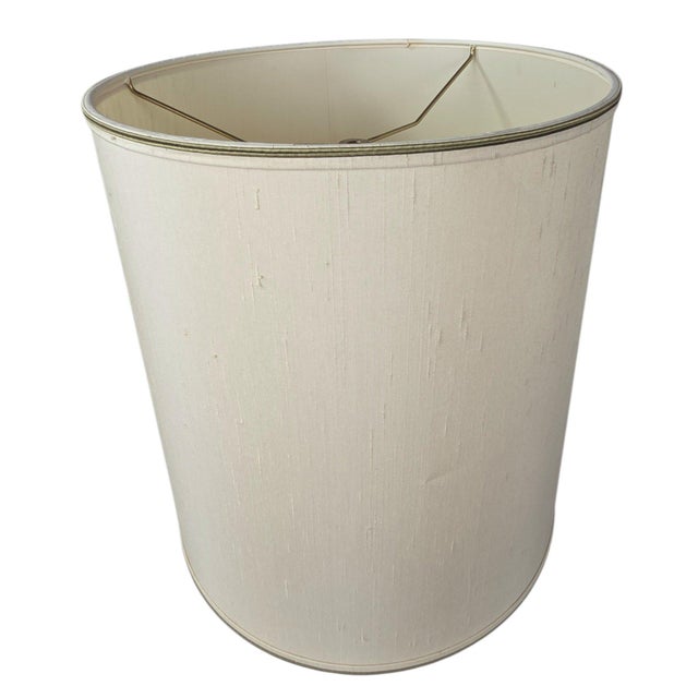 Stiffel Vintage Stiffel Textured Drum Lamp Shade For Sale - Image 4 of 7