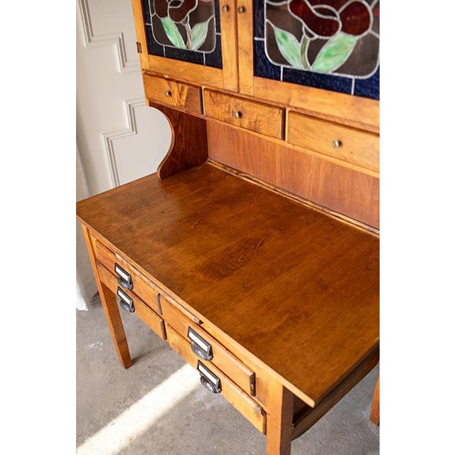 Late 18th Century Antique Possum Belly Hoosier Bakers Cabinet For Sale - Image 14 of 18