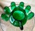 Mid 20th-Century Anchor Hocking Roly-Poly Forest Green Beverage Set- 7-Pieces For Sale - Image 9 of 13