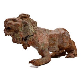 Sirio Pellegrini, Lion, 1960s, Terracotta For Sale