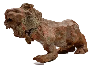 Sirio Pellegrini, Lion, 1960s, Terracotta