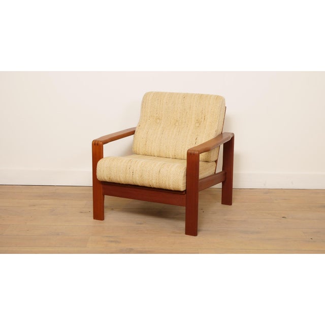 Vintage Teak Lounge Chair, 1960s For Sale - Image 15 of 15