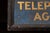 Blue 1910s–1920s New York Telephone Company Double-Sided Smaltz Agency Sign For Sale - Image 8 of 12
