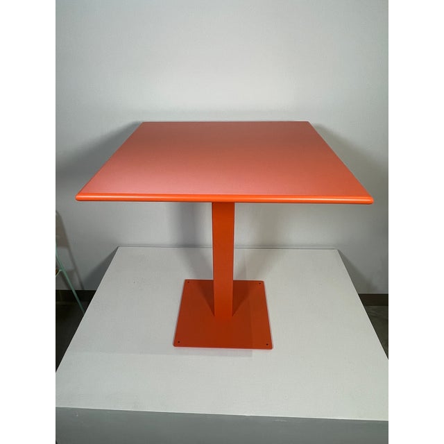 Ethimo Dining Pedestal Table 28x28 New in Box, Attributed For Sale In Santa Fe - Image 6 of 6