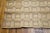 Mid-Century Modern 1950s Beige Cream Vintage Geometric Reed American Knotted Mid Century Modern Rug For Sale - Image 3 of 7