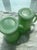 Jade Vintage Fire King Jadeite Mugs Set of 4 For Sale - Image 8 of 10