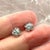 Natural Sapphire Diamond Stud Earrings 14k White Gold 1.62 TCW Certified For Sale - Image 16 of 18