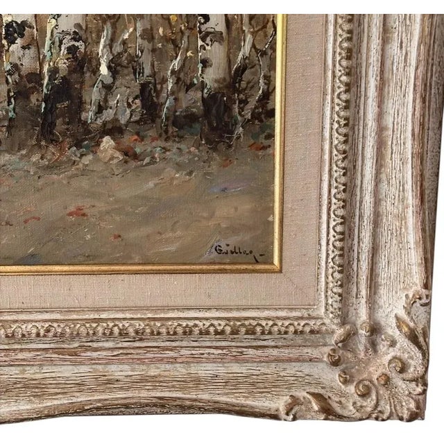 Jozsef Csillag Hungarian Landscape Oil Painting.