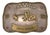 Vintage 1982 Montana Silversmiths Sterling Silver Wkra Champion Belt Buckle For Sale
