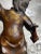 Metal 19th Century Japanese Meiji Gilt Bronze Oni With Lotus For Sale - Image 7 of 12