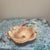 Peach Mid-Century Modern California Style Ceramic Hibiscus Trinket Dish in Soft Peach For Sale - Image 8 of 8