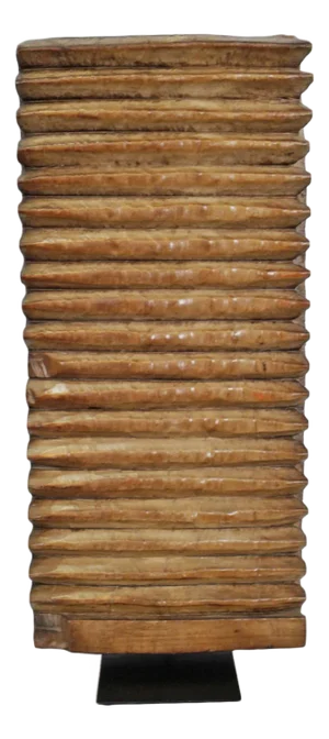 Vintage Wooden Baule Washboard on Stand