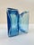 Aqua Blue Pala Glass Vase by Helena Tynell for Riihimäen Lasi, Finland, 1964 For Sale - Image 4 of 18
