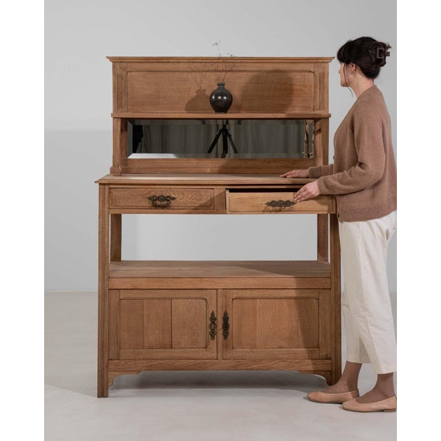 Wood 19th Century France Tan Wood Storage Cabinets & Cupboards For Sale - Image 7 of 11