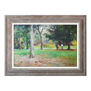 Late 20th Century View From Artist's Studio, Richard Schmid For Sale