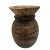 Vintage Indian Wooden Milk Pot For Sale - Image 4 of 5