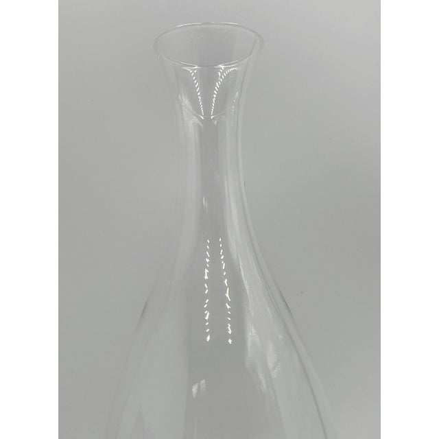 Aldo Cibic for Paola C Pims Signed Italian Blown Glass Bottle Vase For Sale - Image 11 of 13