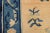 Beige 2'x4' Antique Chinese Peking Rug | Blue & Beige Floral For Sale - Image 8 of 9