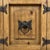 A matching pair of Mexican Colonia rustic nightstands, perfectly embodying a timeless, high-desert aesthetic. Crafted from...