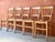 Rustic Straw Chairs, 1950s, Set of 5 For Sale - Image 11 of 11