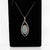 Metal 4.4ct Ethiopian Opal & Natural Diamond Accent Pendant | Solid 14k Gold, 16x9.5mm For Sale - Image 7 of 8