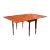 Vintage Solid Cherry Dropleaf Gateleg Dining Table For Sale