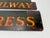 19th Century 2 Pc, Antique Original Railway Express Agency Porcelain Signs For Sale - Image 5 of 8