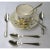 1910s 1910 Antique Alvin Sterling Silver Teaspoons Hamilton Pattern Monogrammed T-Set of 6 For Sale - Image 5 of 6